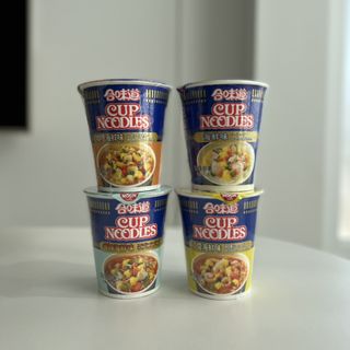 NISSIN 닛신 컵누들  4종 - 씨푸드오리지날, 씨푸드 스파이시, 씨푸드 커리, 씨푸드 XO소스 — 5점을 준 리뷰어가 2022년 3월 올린 사용 사진