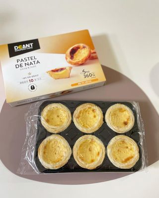 디앙뜨 포르투갈 에그타르트 오리지널 맛+패션후르츠 맛 중 택1 — 5점을 준 리뷰어가 2021년 8월 올린 사용 사진