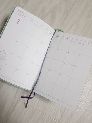 리훈 2023년 이야기다이어리 숏 날짜형 — 5점을 준 리뷰어가 2023년 1월 올린 사용 사진