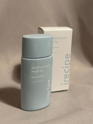 아이레시피 마일드 히알루로닉 모이스트 업 선스크린 SPF50+ PA++++ — 5점을 준 리뷰어가 2023년 5월 올린 사용 사진