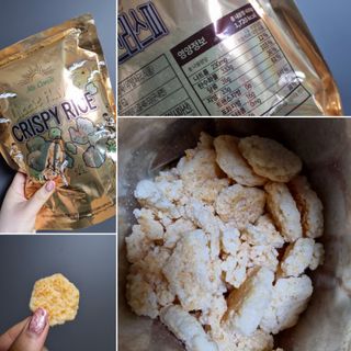 미즈꼬레아 치즈맛 누룽지크리스피 — 5점을 준 리뷰어가 2022년 2월 올린 사용 사진