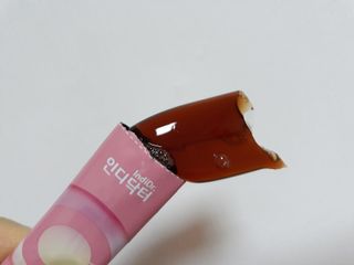 인디닥터 면역 생생 핑크 이뮨 젤리 + 타이탄 BCAA 프로틴 젤리스틱 — 3.5점을 준 리뷰어가 2022년 6월 올린 사용 사진
