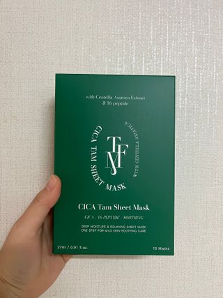 타포미 시카 탐 시트 마스크 27ml — 4점을 준 리뷰어가 2023년 2월 올린 사용 사진