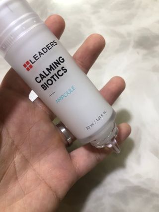 리더스코스메틱 카밍 바이오틱스 앰플 — 4.5점을 준 리뷰어가 2021년 3월 올린 사용 사진
