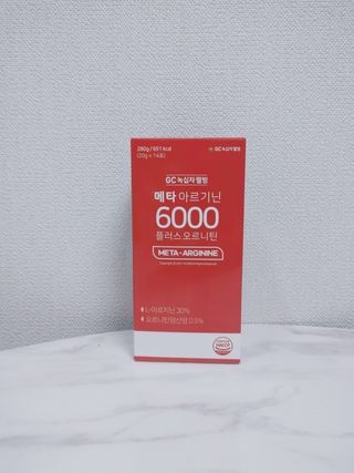 메타아르기닌 GC녹십자웰빙 메타 아르기닌 6000 플러스 오르니틴 — 4.5점을 준 리뷰어가 2022년 5월 올린 사용 사진