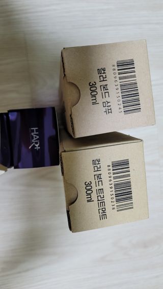 헤어플러스 컬러본드 샴푸300+트리트먼트300+에센스95 — 4.5점을 준 리뷰어가 2021년 3월 올린 사용 사진
