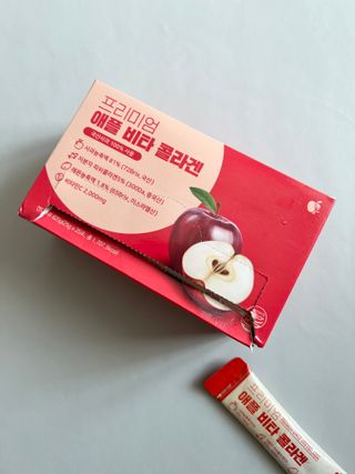소담스퀘어 상암 [애플트리] 프리미엄 애플 비타 콜라겐 — 5점을 준 리뷰어가 2023년 1월 올린 사용 사진