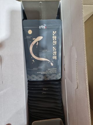 [비린내 완벽제거] 본황칠 통장어 국내산 장어즙 아르기닌 2800mg 장어즙효능 기력보강 — 5점을 준 리뷰어가 2022년 7월 올린 사용 사진