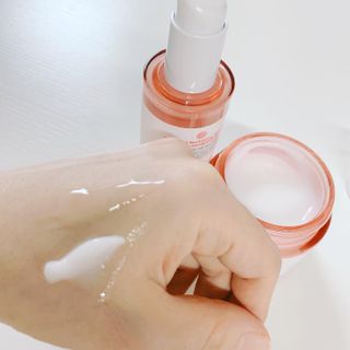 아이앤립 / EYENLIP 아이앤립 연어오일 리바이탈라이징 토너+앰플+크림 3종 세트 — 4.5점을 준 리뷰어가 2021년 5월 올린 사용 사진