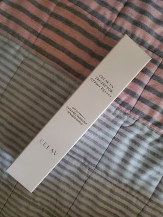 프리마인 선크림만 바꿨을 뿐인데 매일 물 2L챙겨먹고 기초케어 완벽하게 한 물빛피부 완성,셀라브UV프로텍터 — 5점을 준 리뷰어가 2023년 6월 올린 사용 사진