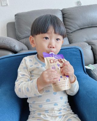 [몸엔용] 우리 아이 건강간식, 달콤한 녹용곤약젤리 디어팡 4종 — 5점을 준 리뷰어가 2022년 4월 올린 사용 사진