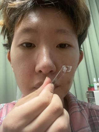 오투에니원 갈락토미세스 비타민 C 프리미엄 블랙스완 크림 50g — 3점을 준 리뷰어가 2023년 11월 올린 사용 사진