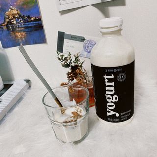 숲골 임실치즈마을 프로바이오 요거트 900ml — 4.5점을 준 리뷰어가 2021년 8월 올린 사용 사진