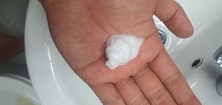 NESAY 네세이 크림 폼클렌져 포맨 150mL 남자폼클렌져 — 4.5점을 준 리뷰어가 2021년 5월 올린 사용 사진