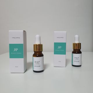 랑팡 EGF+FGF 10ppm 리포좀 앰플 원액 10ml — 5점을 준 리뷰어가 2021년 11월 올린 사용 사진