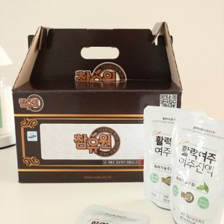 참유원 특허제조 활력 여주진액 여주즙 50포 — 5점을 준 리뷰어가 2022년 3월 올린 사용 사진