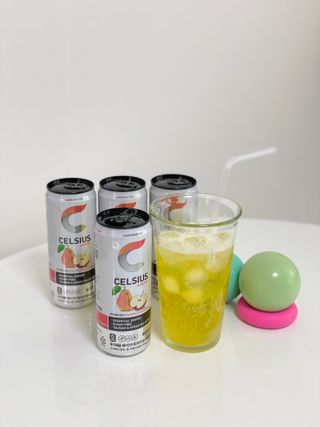셀시어스 오리지널 325ml 에너지 비타민 피트니스 드링크(24can) 다이어트 음료 — 4.5점을 준 리뷰어가 2022년 5월 올린 사용 사진
