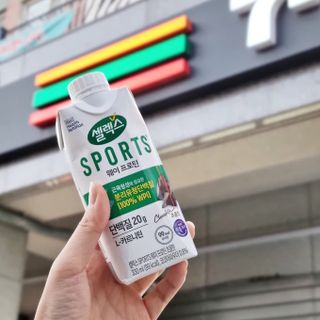셀렉스스포츠 셀렉스 스포츠 드링크 초콜릿 _ 330ml x 12팩 — 5점을 준 리뷰어가 2021년 10월 올린 사용 사진