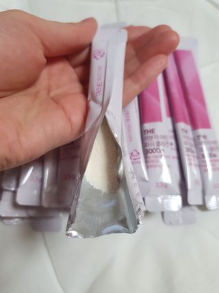 [닥터루템]THE 저분자 어린 피쉬콜라겐300Da 먹는 어류 엘라스틴 비오틴뮤신 글루타치온 플러스 1box(30포) — 5점을 준 리뷰어가 2023년 1월 올린 사용 사진