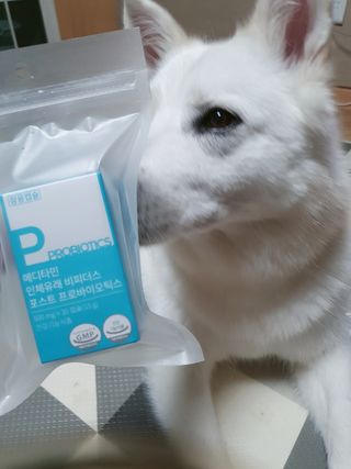 메디타민 인체유래 비피더스 포스트 프로바이오틱스 — 5점을 준 리뷰어가 2021년 10월 올린 사용 사진