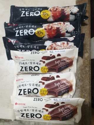 ZERO (초콜릿 칩 쿠키, 카카오 케이크, 후르츠 젤리, 아이스 콜라, 아이스 초코바) — 5점을 준 리뷰어가 2022년 6월 올린 사용 사진
