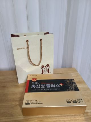 서울약사신협_투데이홍삼정플러스스틱_10g x 30포 — 5점을 준 리뷰어가 2020년 12월 올린 사용 사진