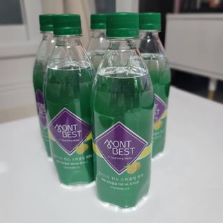 몽베스트 Montbest with Sparkling water Lemon OR Lime 20병(랜덤) — 5점을 준 리뷰어가 2021년 10월 올린 사용 사진