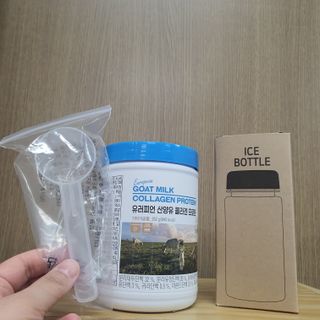 메이준뉴트리 유러피언 산양유 콜라겐 프로틴 — 5점을 준 리뷰어가 2021년 6월 올린 사용 사진