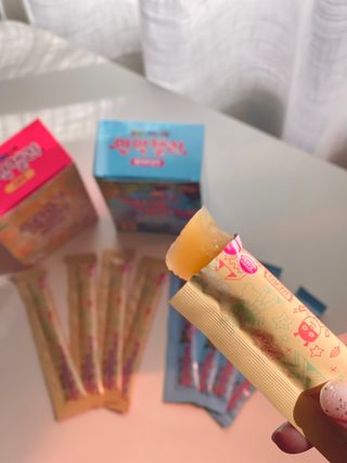 다나음 셀렌에 빠진 아연면역젤리 열대과일맛+사과맛 — 5점을 준 리뷰어가 2023년 8월 올린 사용 사진