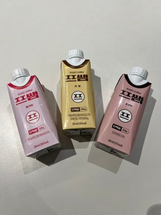 파워풀엑스 [프쌤] 더 맛있고 강력해진 고단백 음료 3종 (초코맛,딸기맛,커피맛) — 5점을 준 리뷰어가 2023년 1월 올린 사용 사진