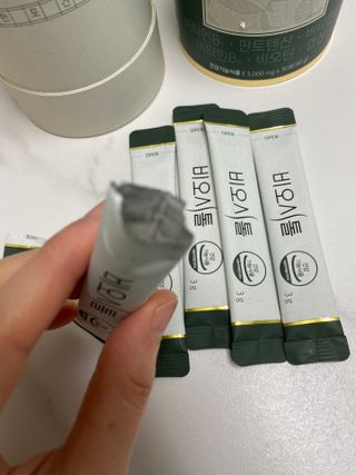 모힐바이오 비오시톨 - 하루 한 포 관리하는 건강한 습관 — 5점을 준 리뷰어가 2022년 2월 올린 사용 사진