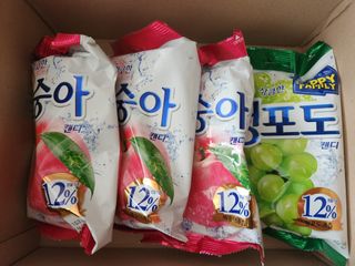 청포도캔디 복숭아캔디 — 4점을 준 리뷰어가 2022년 11월 올린 사용 사진