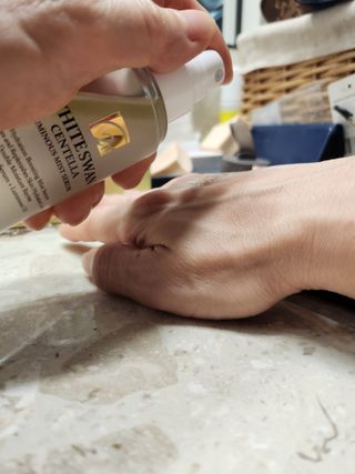 오투에니원 화이트스완 센텔라 루미너스 미스트 세럼 100ml — 4점을 준 리뷰어가 2023년 1월 올린 사용 사진