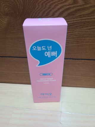 IO 아이오 오늘도 넌 예뻐 - 데일리딥 클렌징폼 — 5점을 준 리뷰어가 2021년 2월 올린 사용 사진