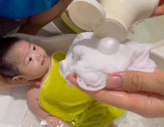 카프리나 프레쉬 산양밀크 어메이징 바디워시 500ml(오리지널향) — 4.5점을 준 리뷰어가 2023년 4월 올린 사용 사진