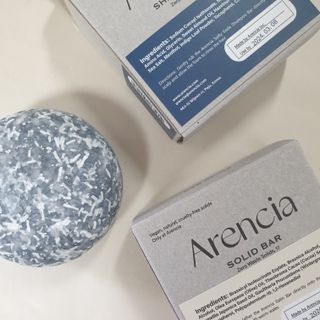 Arencia 아렌시아 솔티소다 샴푸바, 더 새틴 린스바 세트 — 5점을 준 리뷰어가 2021년 6월 올린 사용 사진