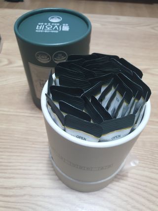 모힐바이오 비오시톨 - 하루 한 포 관리하는 건강한 습관 — 5점을 준 리뷰어가 2021년 12월 올린 사용 사진