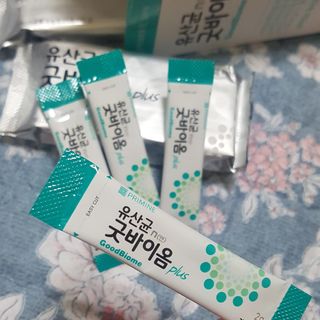 프리마인 유산균 국가지정연구소 선정, 살아있는 생유산균 200억 마리의 힘. 유산균n굿바이옴플러스 — 5점을 준 리뷰어가 2021년 10월 올린 사용 사진