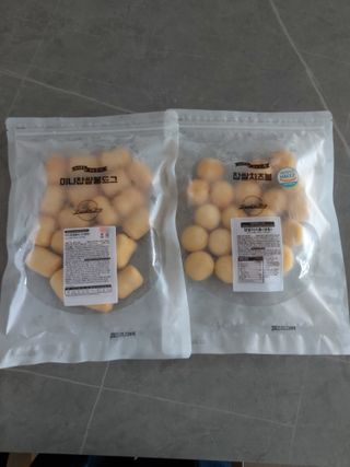 Dog&Ball 독앤볼 [Dog&Ball] 미니찹쌀볼도그 찹쌀치즈볼 — 5점을 준 리뷰어가 2021년 9월 올린 사용 사진