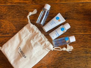 프랑스 뷰티메드 OFL 리밸런싱 케어 3종 키트 (OFL세럼 30ml & 딸라스파 어메니티 4종 증정) — 5점을 준 리뷰어가 2022년 9월 올린 사용 사진