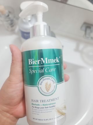 비어멕 독일천연맥주효모 탈모샴푸/트리트먼트 — 5점을 준 리뷰어가 2020년 12월 올린 사용 사진