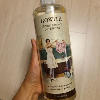 고위드올인원 세탁세제 1000ml — 4점을 준 리뷰어가 2021년 5월 올린 사용 사진