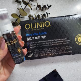 올리닉 울트라비타액션 — 5점을 준 리뷰어가 2021년 10월 올린 사용 사진