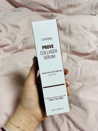 체르엠  프루브 콜라겐 앰플세럼 60ml 1병 — 5점을 준 리뷰어가 2022년 1월 올린 사용 사진