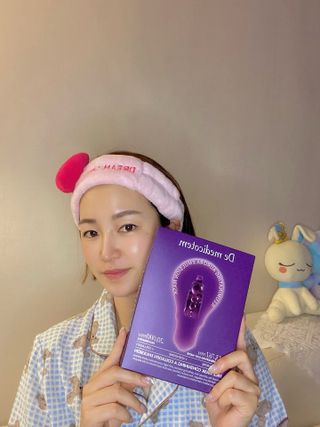 더메디코템 일루미네이팅 오로라 에멀젼마스크 — 5점을 준 리뷰어가 2025년 6월 올린 사용 사진