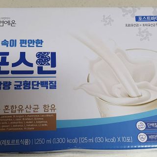 자연에온 마시는 프로틴 고함량 균형단백질 음료 포스틴 125ml 10개입 1BOX — 5점을 준 리뷰어가 2021년 4월 올린 사용 사진