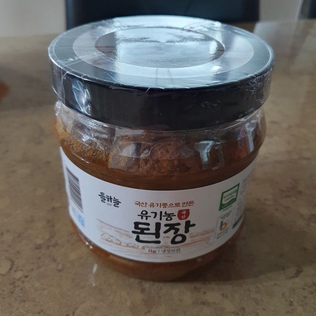 들하늘 유기농 된장 1000g 리뷰 사진