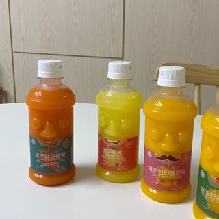 탐라원 제주의 맛, 몬딱주스 4종세트 - 한라봉몬딱주스, 천혜향몬딱주스, 청귤에이드, 당근몬딱주스 — 4.5점을 준 리뷰어가 2021년 7월 올린 사용 사진