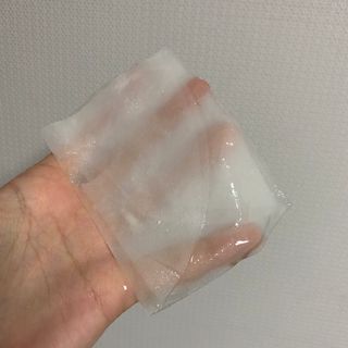 체르엠 그린 케비어 더블워터 마스크팩 5매입  2팩 — 4점을 준 리뷰어가 2021년 11월 올린 사용 사진