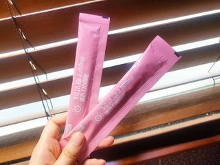 주식회사 얼굴반쪽 [얼굴반쪽 가르시니아 2,800mg] x 14포 1주 젤리 다이어트 보조제 체지방감소 — 5점을 준 리뷰어가 2021년 10월 올린 사용 사진